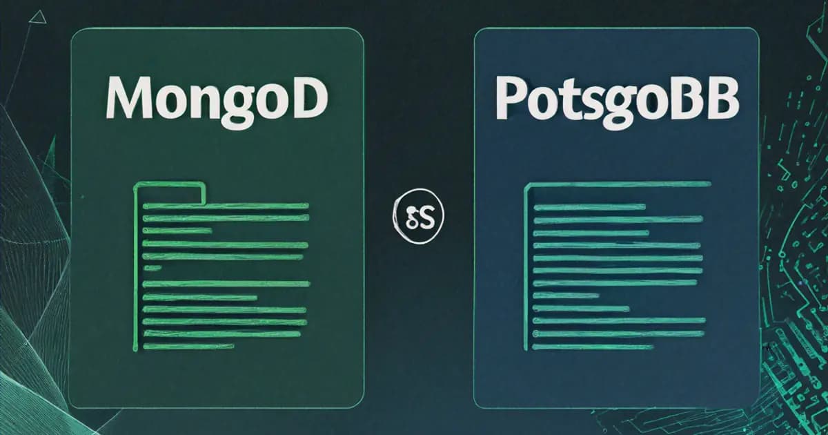 MongoDB vs PostgreSQL โ An Honest Comparison After Using Both in Production