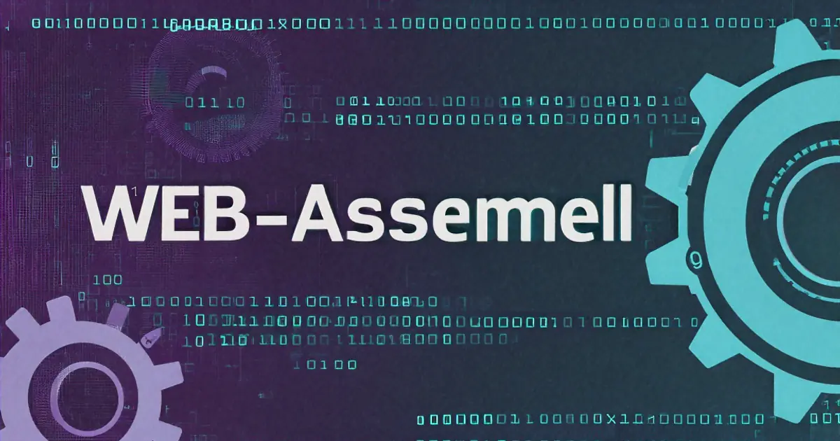 WebAssembly binary format concept illustration